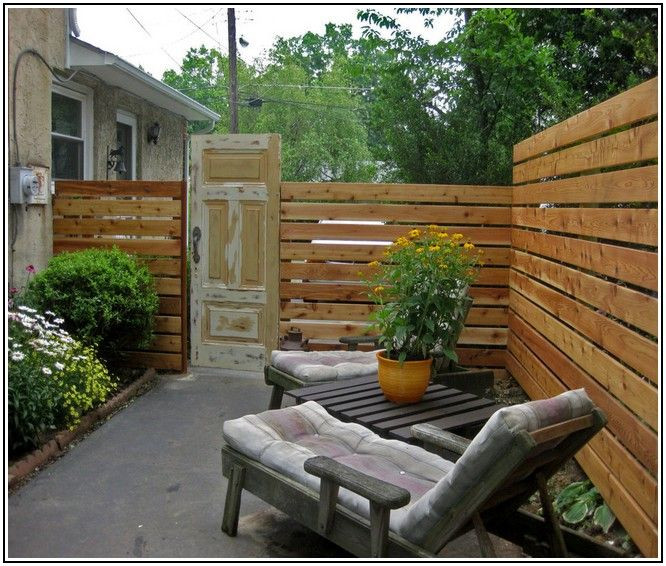 Backyard Privacy Ideas Cheap
 Best 25 Cheap privacy fence ideas on Pinterest