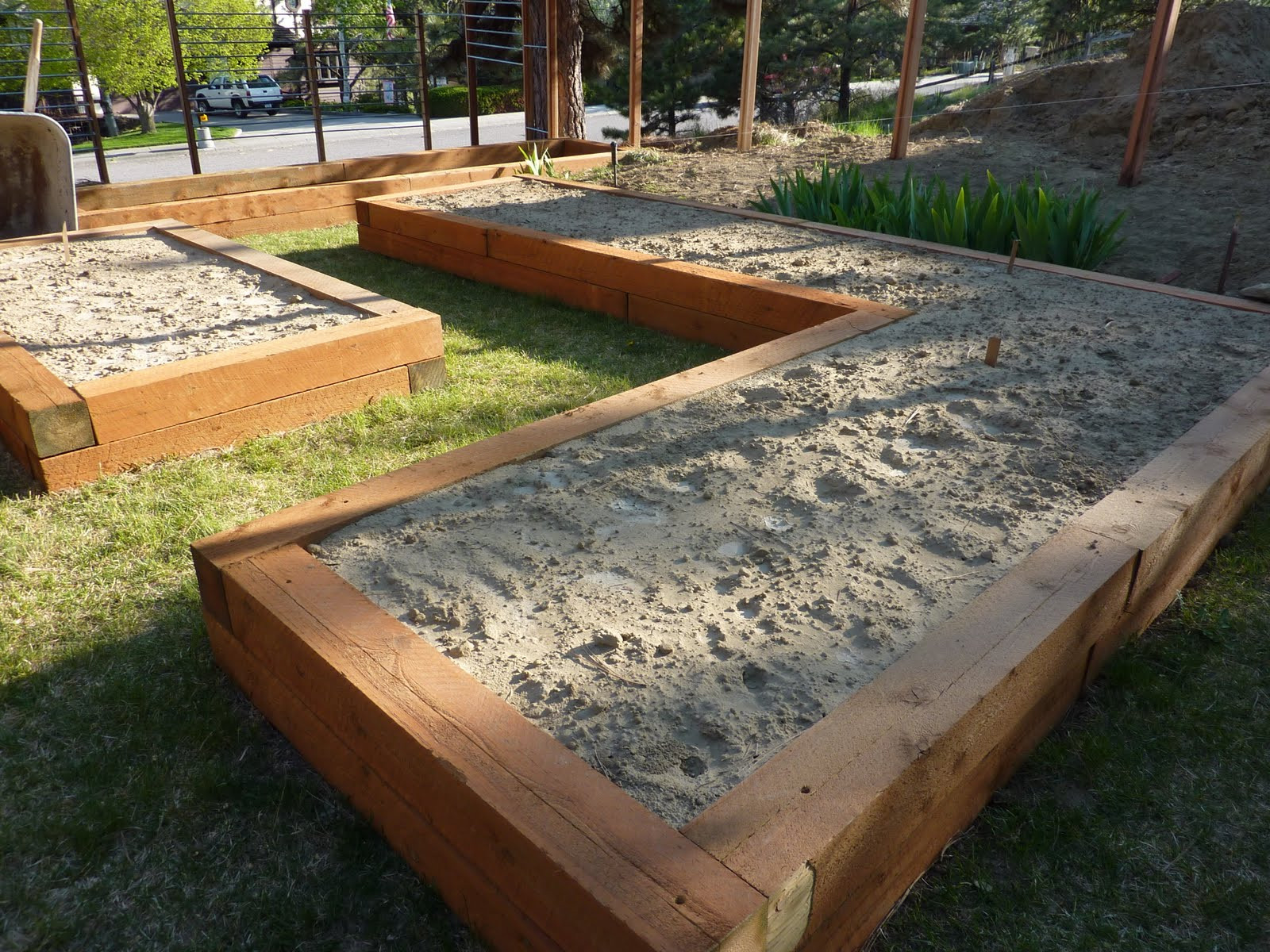 Backyard Raised Garden
 Cooking from a High Plains Garden RAISED BEDS FOR