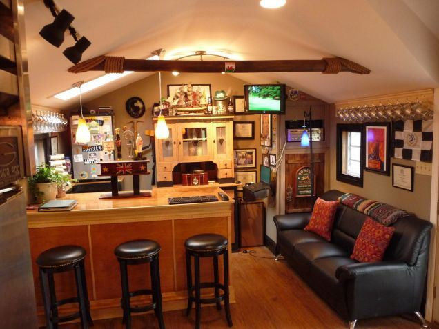 Backyard Shed Man Cave
 Top 10 Man Cave Sheds Across the World