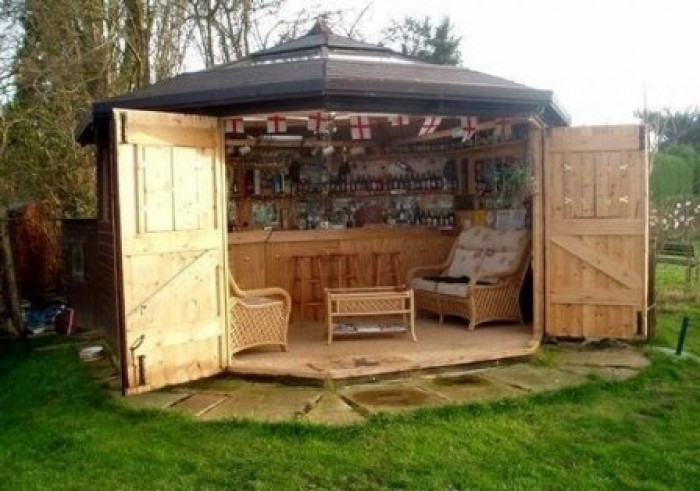Backyard Shed Man Cave
 Move Over Man Caves – There’s a New Trend on the Rise Bar