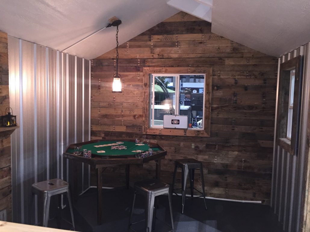 Backyard Shed Man Cave
 Design a Man Cave Worthy of a Grunt Tuff Shed