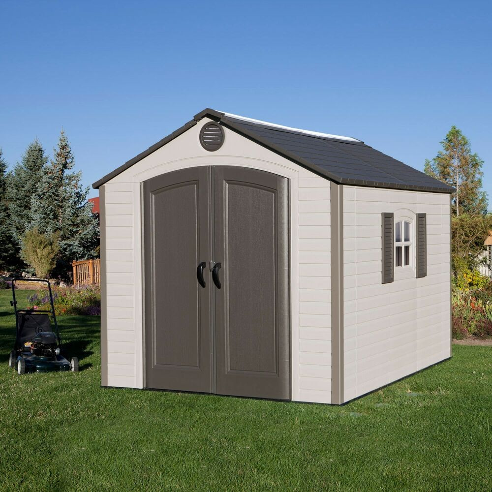 Backyard Sheds Costco
 Lifetime 8 x 10 Outdoor Storage Shed UV Protected