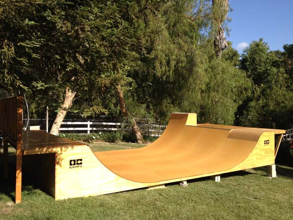 Backyard Skate Ramps
 Backyard Mini Ramp OC Ramps