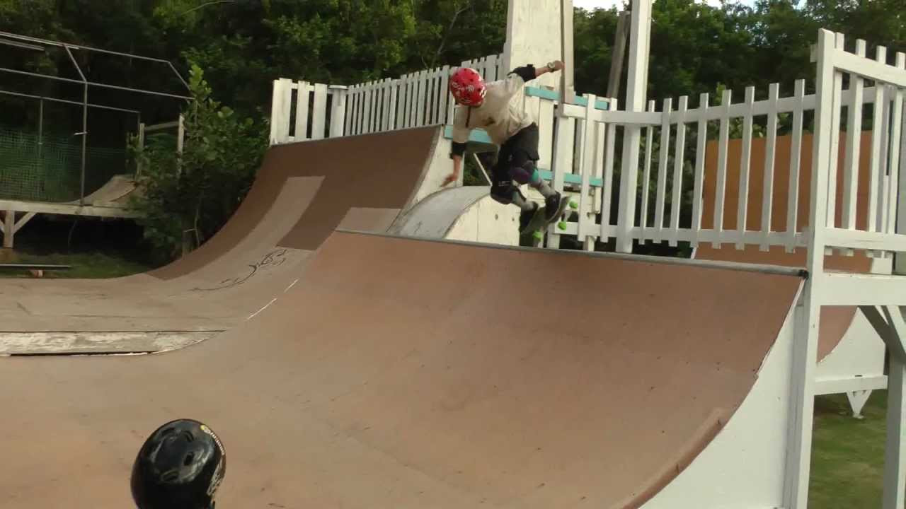 Backyard Skate Ramps
 My Hawaii Backyard Skate Ramp Makana Franzmann