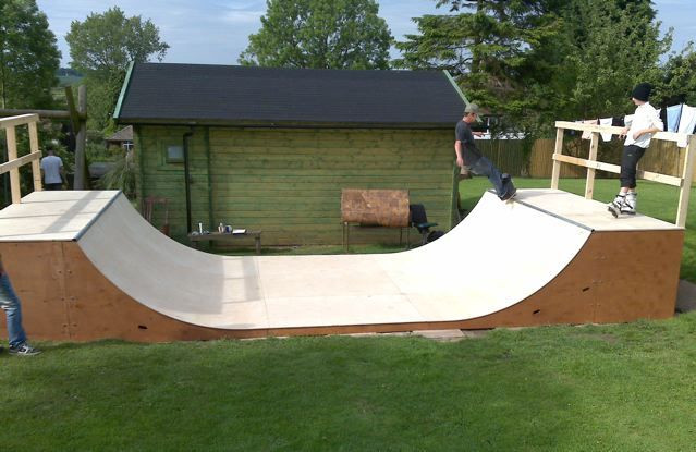 Backyard Skate Ramps
 ramp ideas