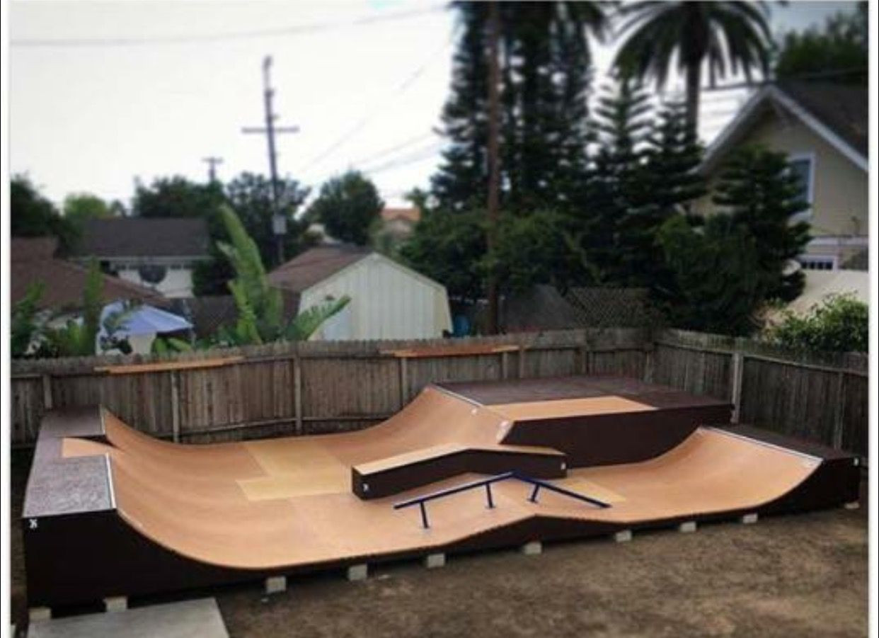 Backyard Skate Ramps
 Nice Backyard Funland