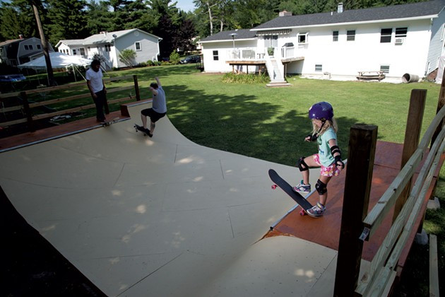 Backyard Skate Ramps
 Building a Backyard Skate Ramp Habitat