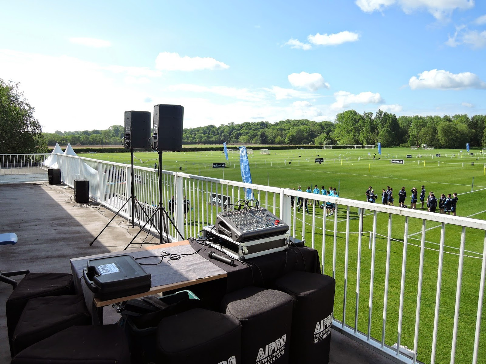 Backyard Sound System
 A1 Pro Entertainments Outdoor Sound System for Chelsea F C