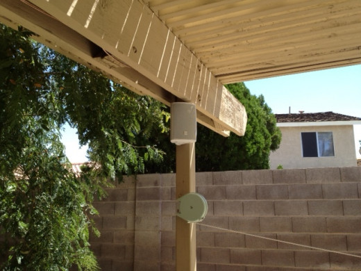 Backyard Sound System
 How to Install an Outdoor Patio Sound system for less