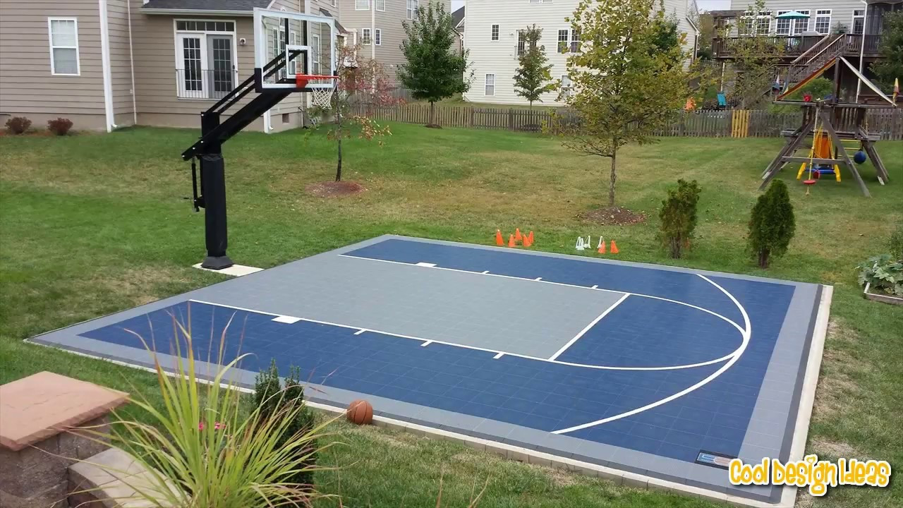 Backyard Sports Court
 Backyard Basketball Court