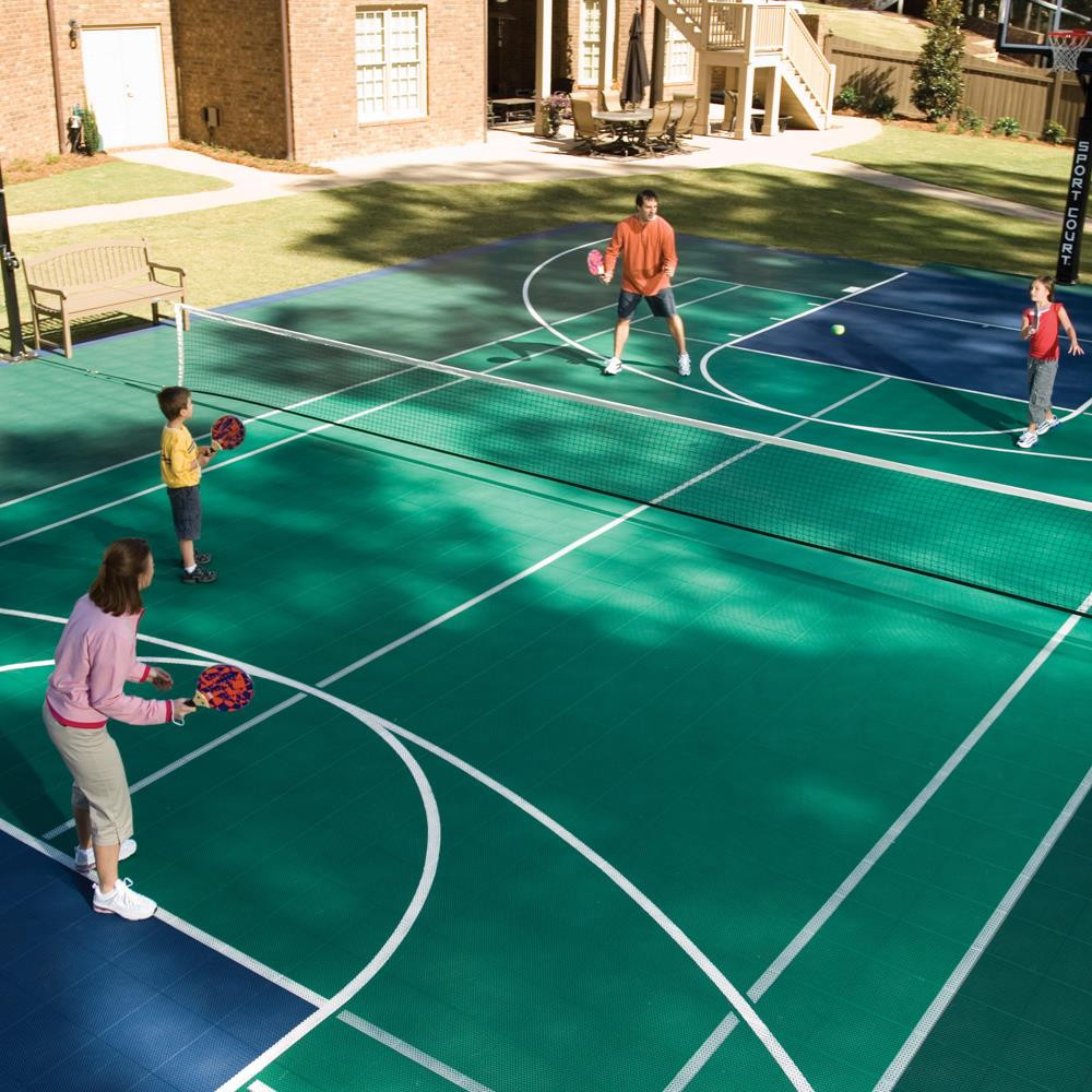 Backyard Sports Court
 Backyard Basketball Courts and Home Gyms