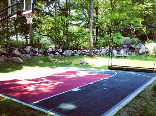 Backyard Sports Court
 Flex Court Sport Courts Landscaping Network