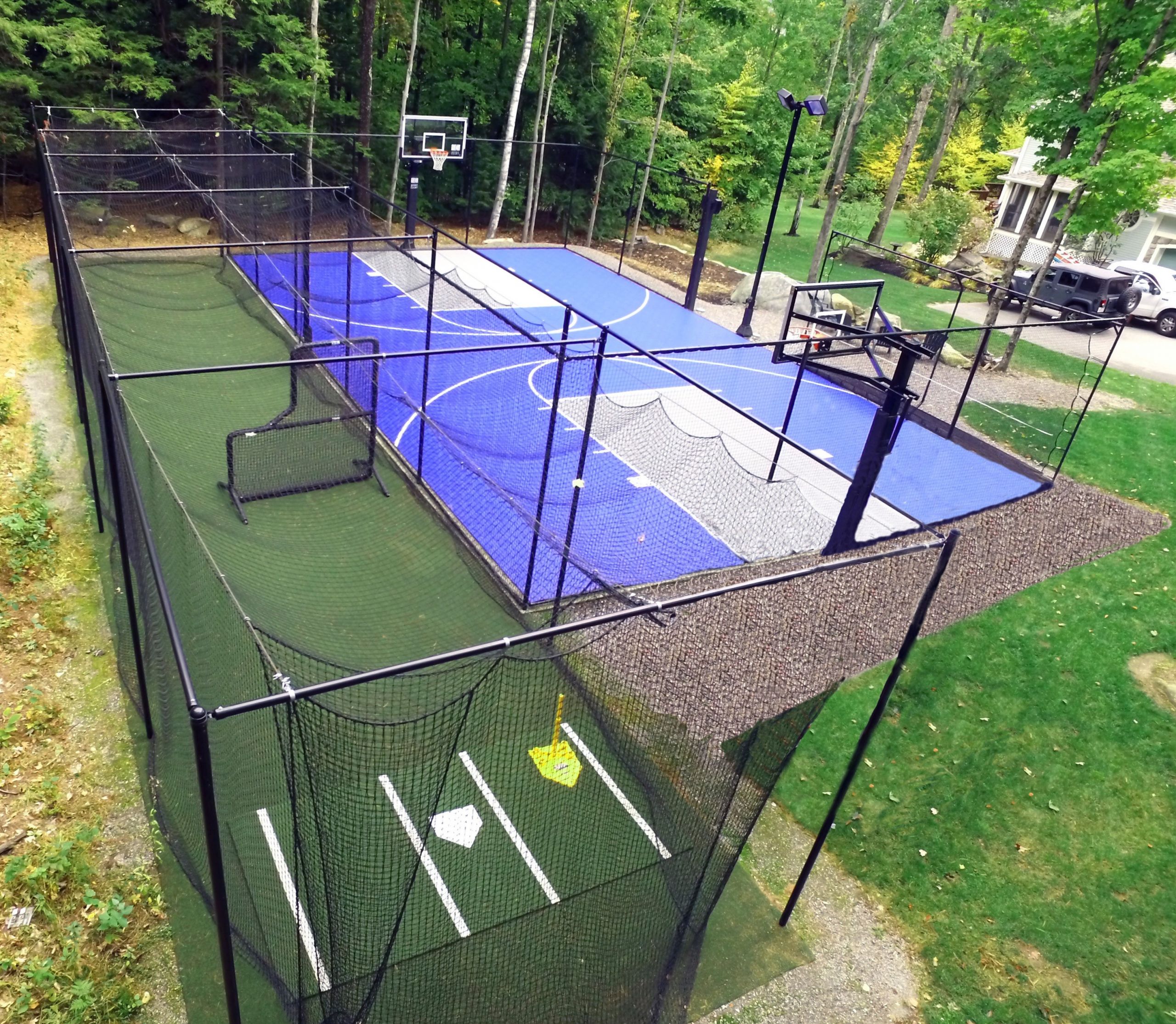 Backyard Sports Court
 Residential Backyard Courts for Newton Southborough and