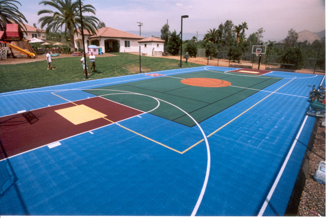 Backyard Sports Court
 Sport Courts and Picture Gallery