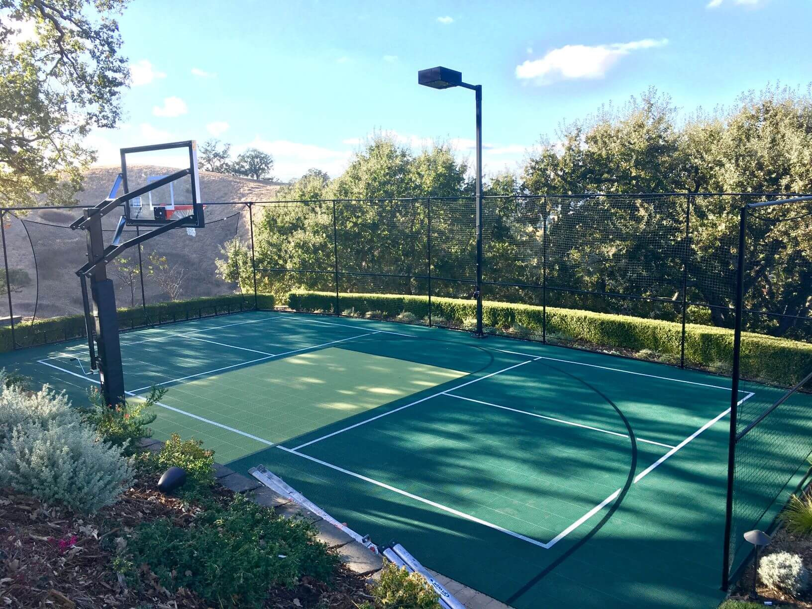 Backyard Sports Court
 Multi Sport Court