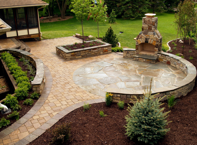 Backyard Stone Patio
 20 Best Stone Patio Ideas for Your Backyard Home and