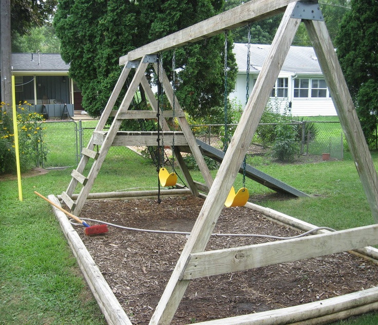 Backyard Swingset Plans
 Free Simple Wood Swing Set Plans WoodWorking Projects