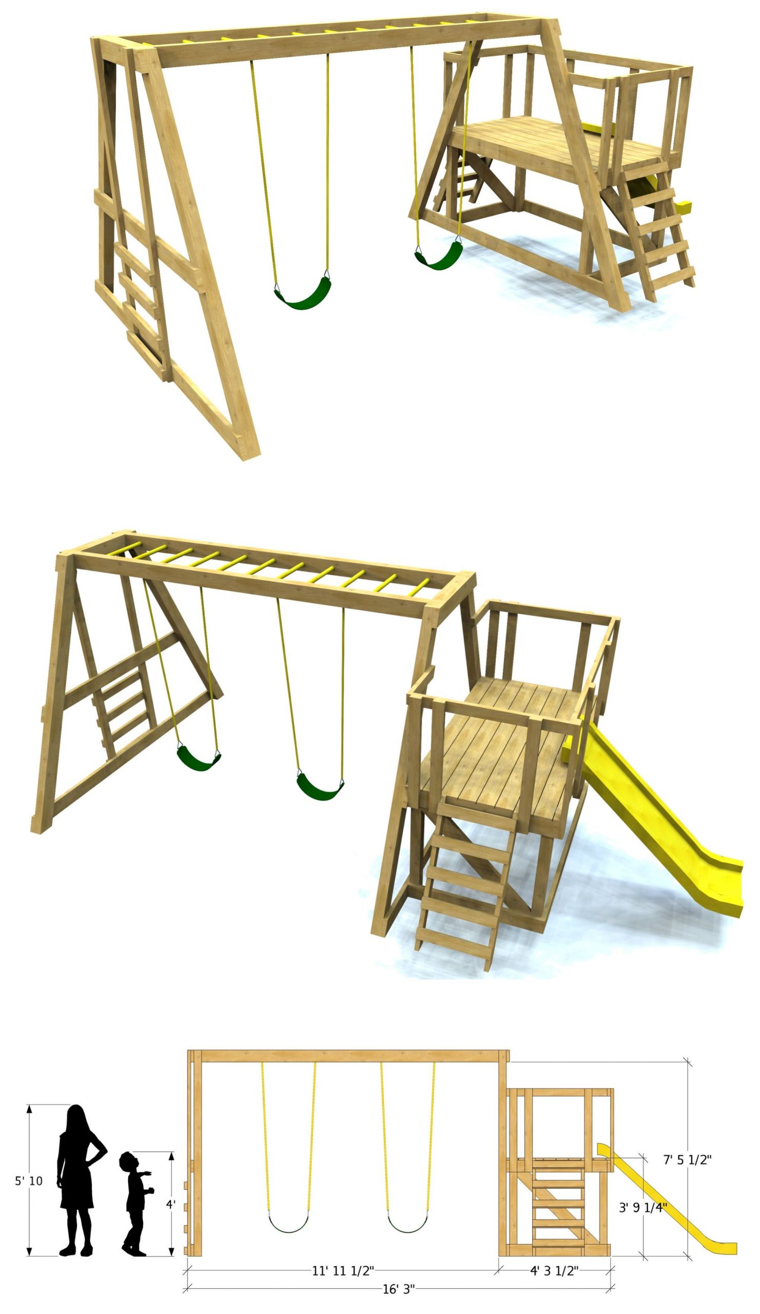 Backyard Swingset Plans
 Paul s Swingset