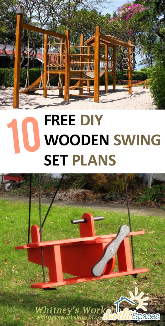 Backyard Swingset Plans
 10 Free DIY Wooden Swing Set Plans