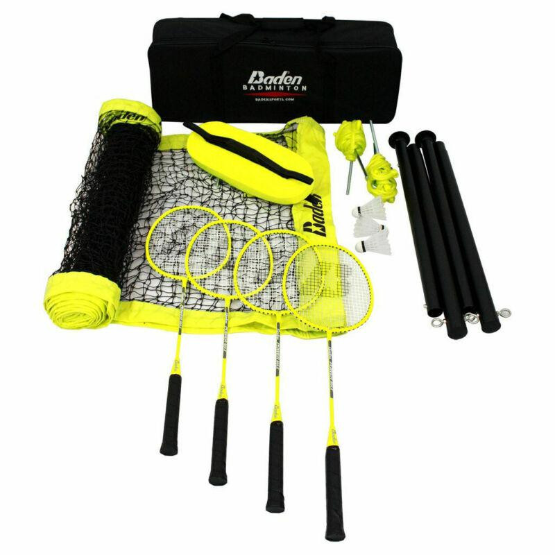 Backyard Volleyball Set
 Badminton Volleyball Set Net Backyard Picnic Sports Summer