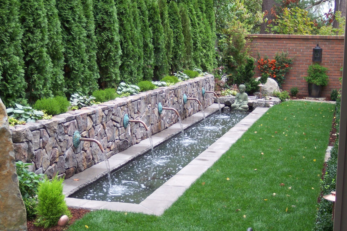 Backyard Water Feature
 Relax with a Backyard Water Feature