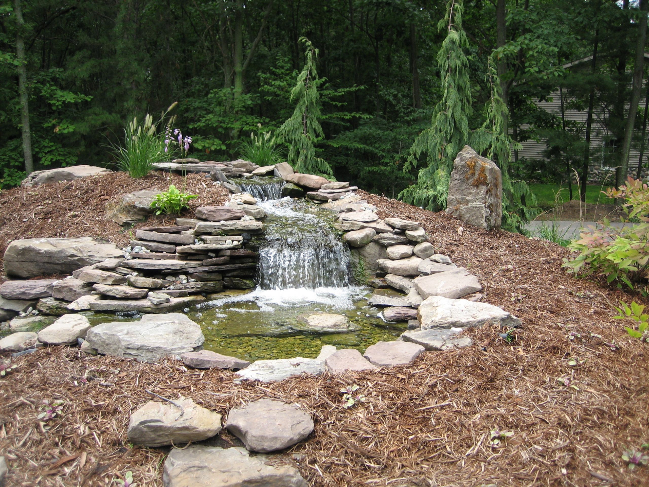 Backyard Water Feature
 Don t Overlook These Backyard Landscape Features