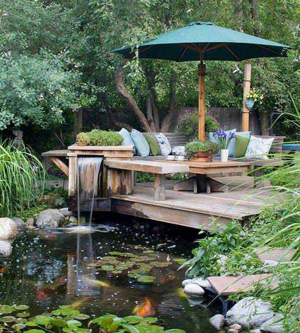 Backyard Water Garden
 35 Impressive Backyard Ponds and Water Gardens