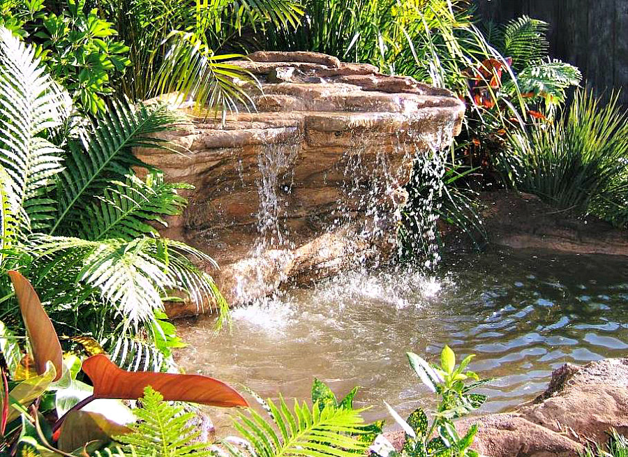 Backyard Waterfalls And Ponds Kits
 Rock Pond & Backyard Waterfall Kits & Artificial Rocks