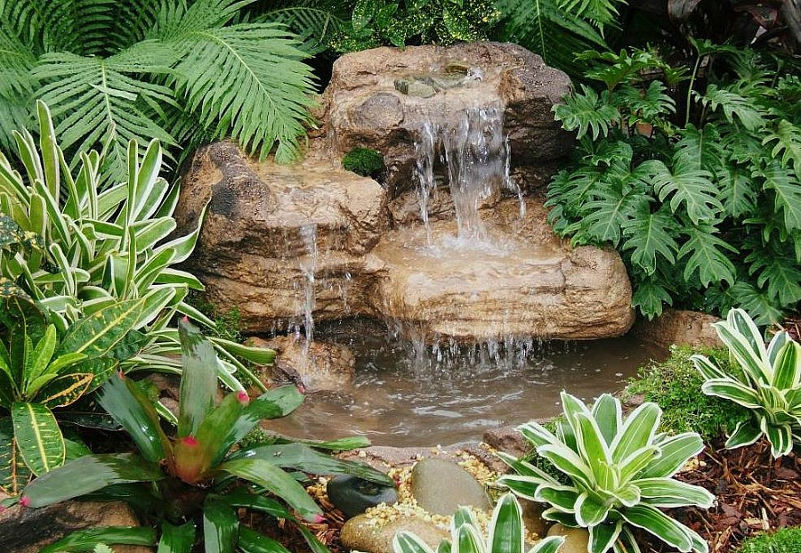 Backyard Waterfalls And Ponds Kits
 Rock Pond Waterfall Kits & Backyard Water Garden Features