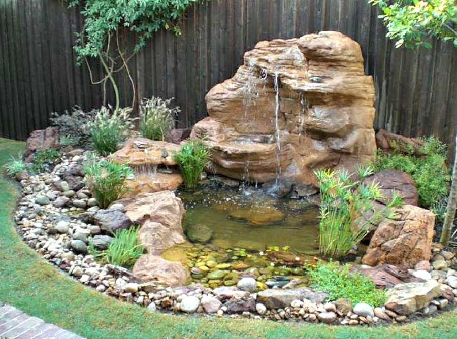 Backyard Waterfalls And Ponds Kits
 Rock Pond & Backyard Waterfall Landscaping Kits