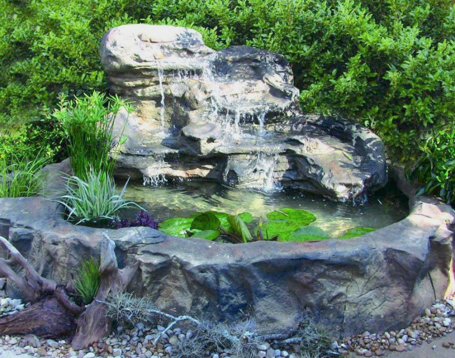 Backyard Waterfalls And Ponds Kits
 Universal Rock Patio Pond Garden Pond Waterfalls Kits