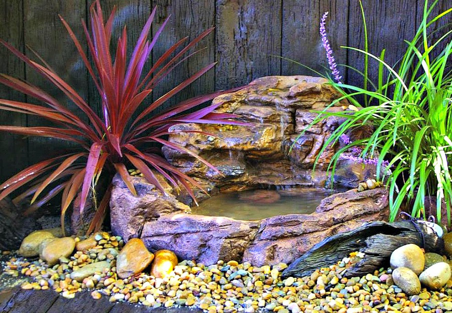 Backyard Waterfalls And Ponds Kits
 Small Backyard Waterfall Pond Kits & Garden Water Features