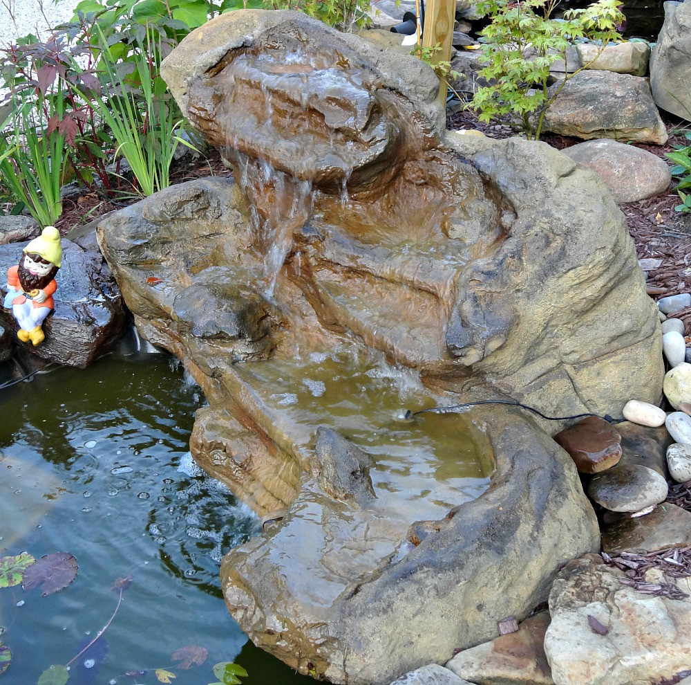 Backyard Waterfalls And Ponds Kits
 Patio Pond Pool Waterfall Kits & Backyard Water Rock Features