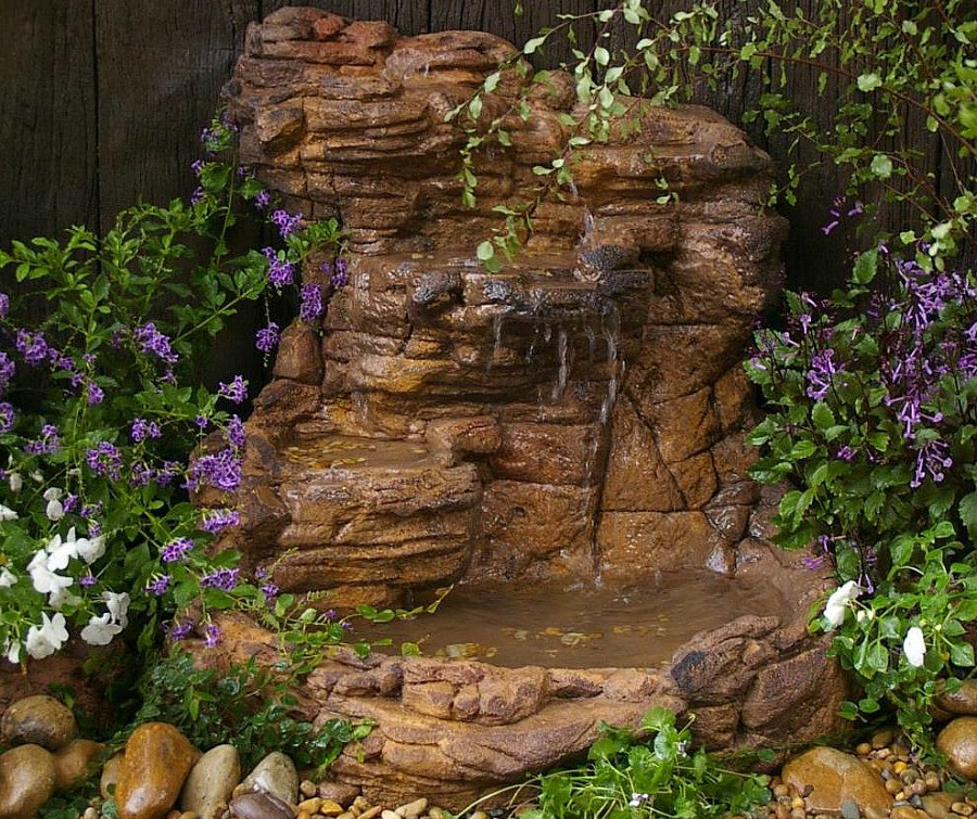 Backyard Waterfalls And Ponds Kits
 Small Garden Waterfall Pond Kit Patio & Garden Waterfalls