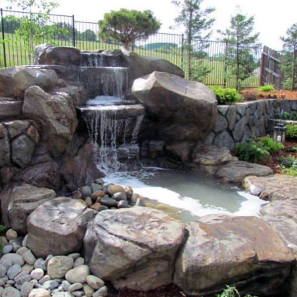 Backyard Waterfalls Ideas
 Top 70 Best Backyard Waterfalls Water Feature Design Ideas