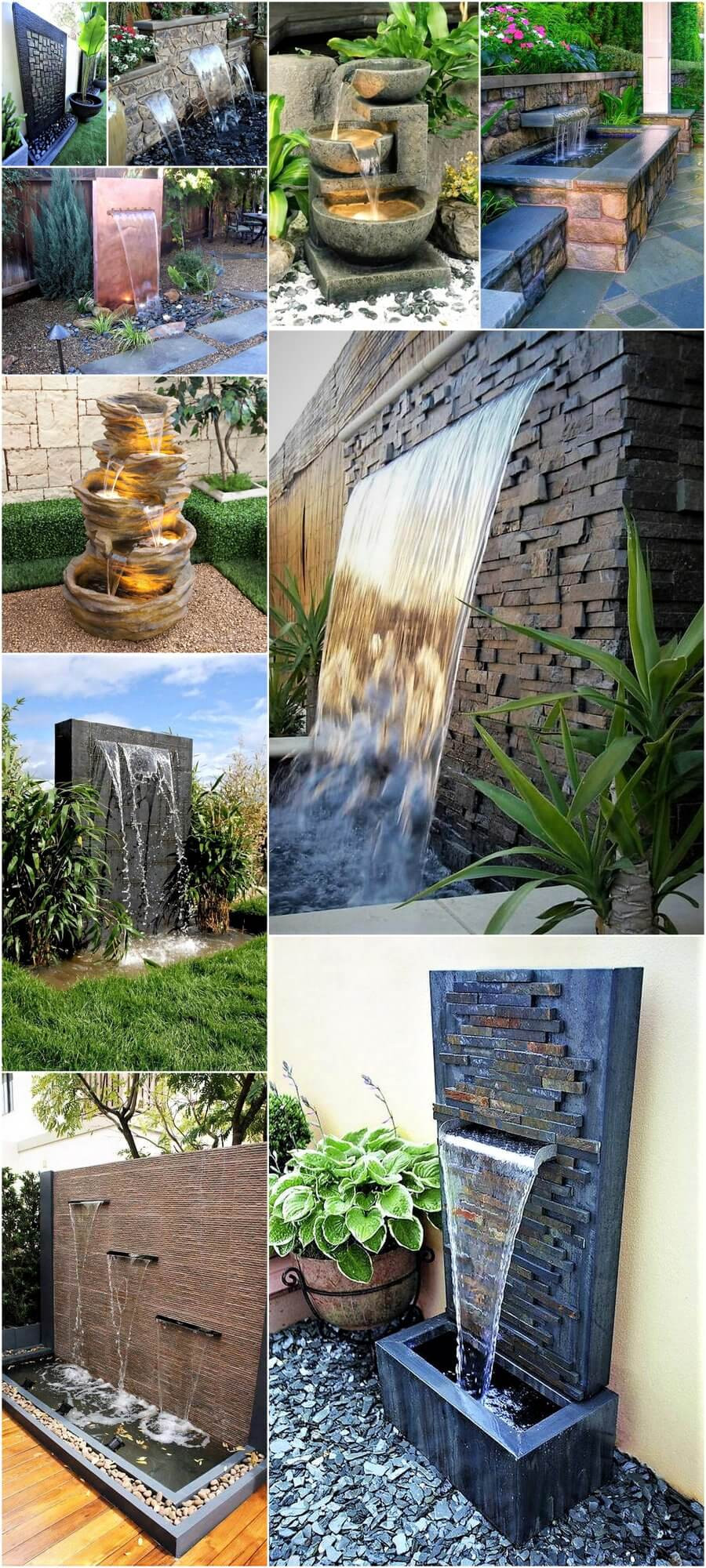 Backyard Waterfalls Ideas
 Amazing Modern Ideas for Garden Waterfalls