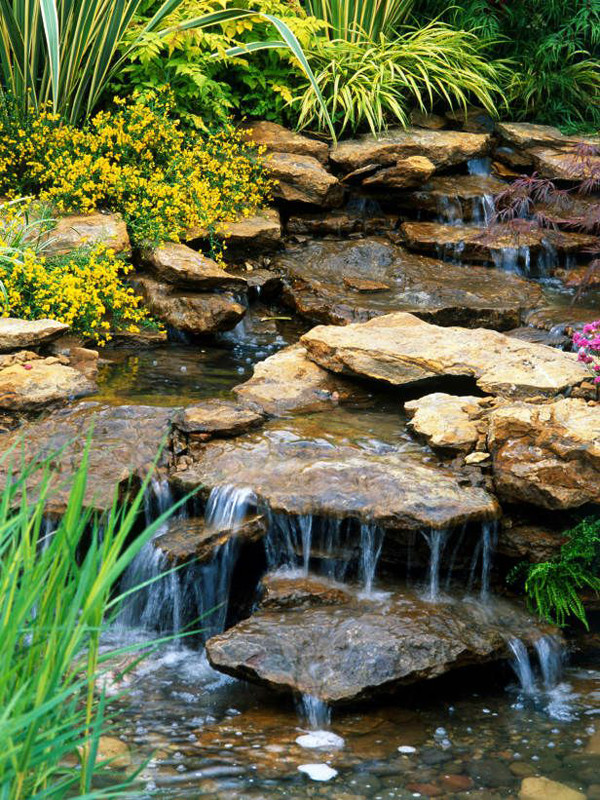 Backyard Waterfalls Ideas
 35 Dreamy Garden With Backyard Waterfall Ideas