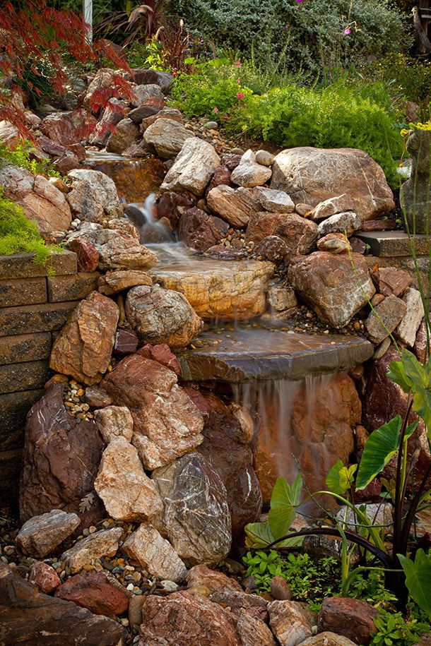 Backyard Waterfalls Ideas
 15 Brick & Rock Waterfall Designs To Make Your