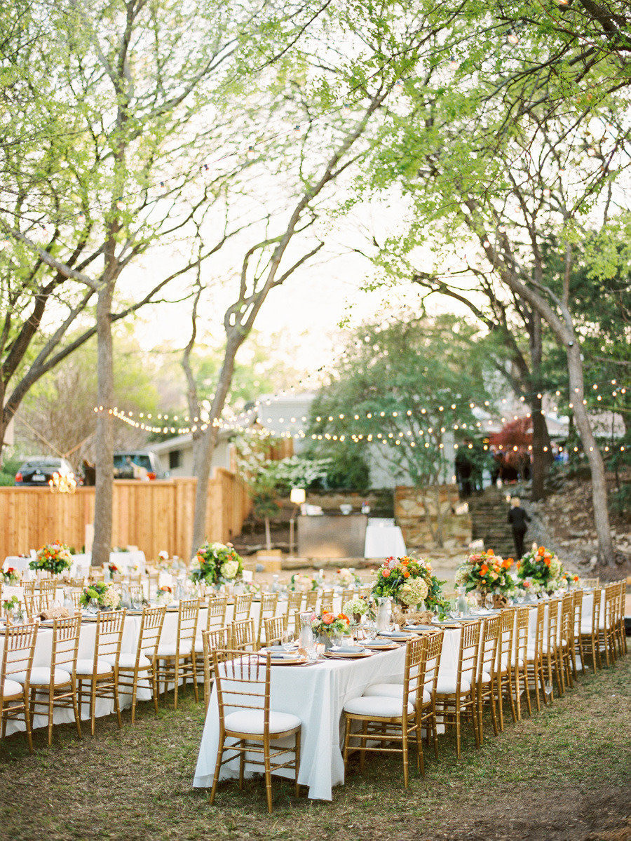 Backyard Wedding Receptions
 Stylish Outdoor Wedding Reception Ideas