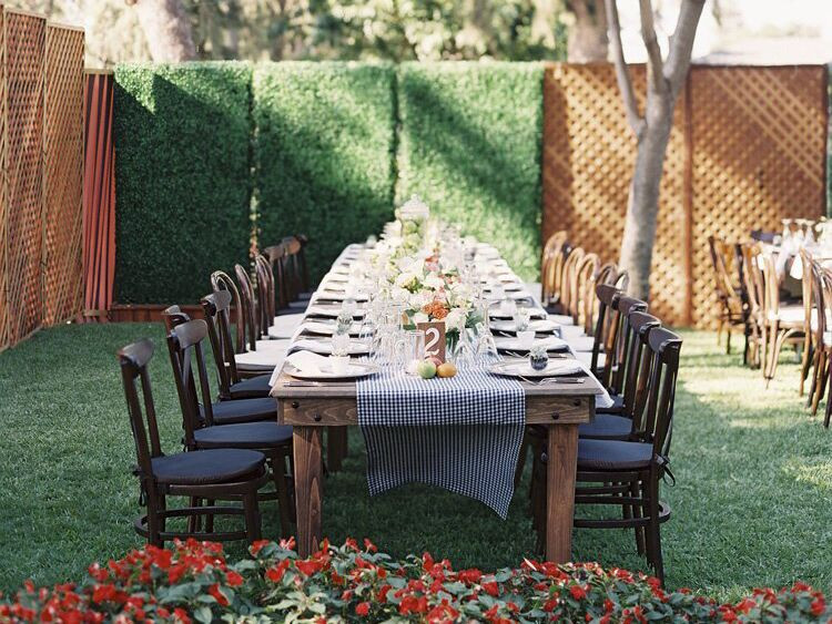 Backyard Wedding Receptions
 Wedding Receptions At Home Wedding Secrets