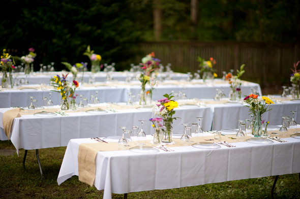 Backyard Wedding Receptions
 DIY Vintage Backyard Wedding by 2&3 graphy