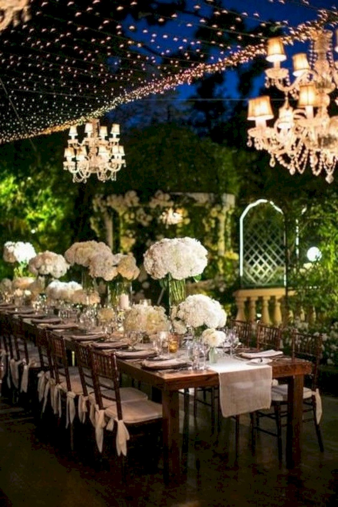 Backyard Wedding Receptions
 Romantic Outdoor Wedding Reception Ideas – OOSILE