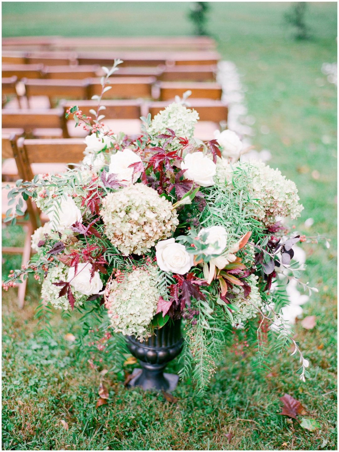 Backyard Wedding Rentals
 Fall Backyard Wedding in Jewel Tones Dressing A Farm