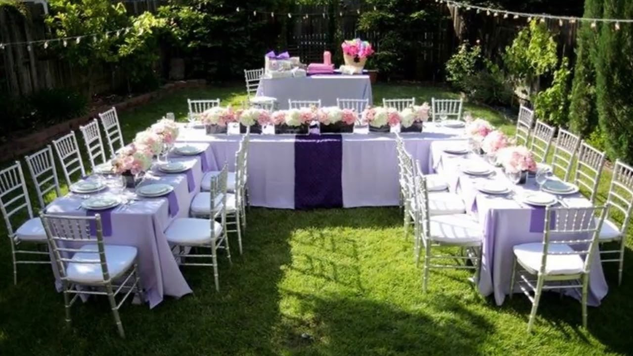 Backyard Weddings Ideas
 [Modern Backyard] Backyard Wedding Ideas A Bud