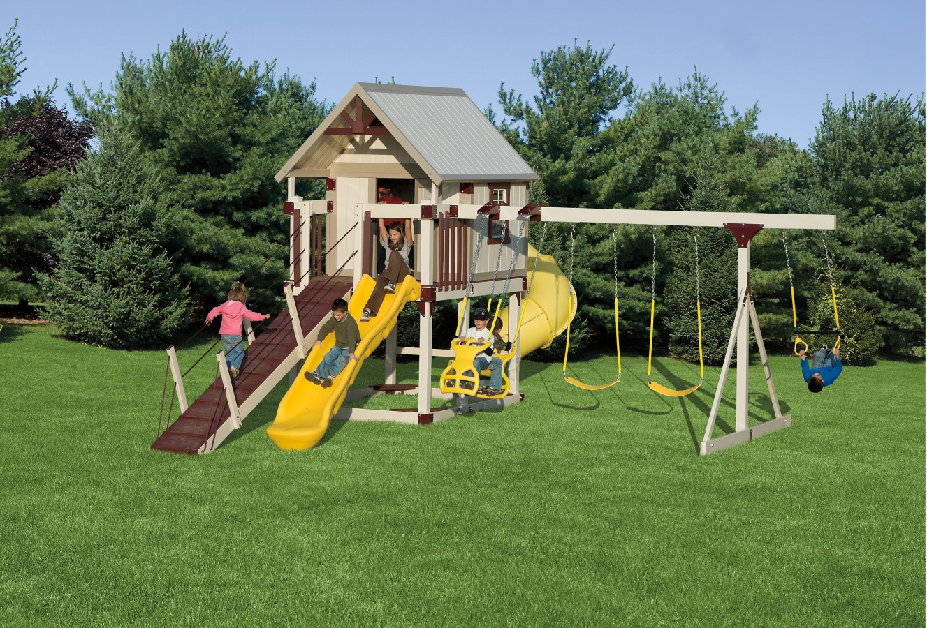 Backyard Wooden Play Sets
 Kid s Outdoor Playsets