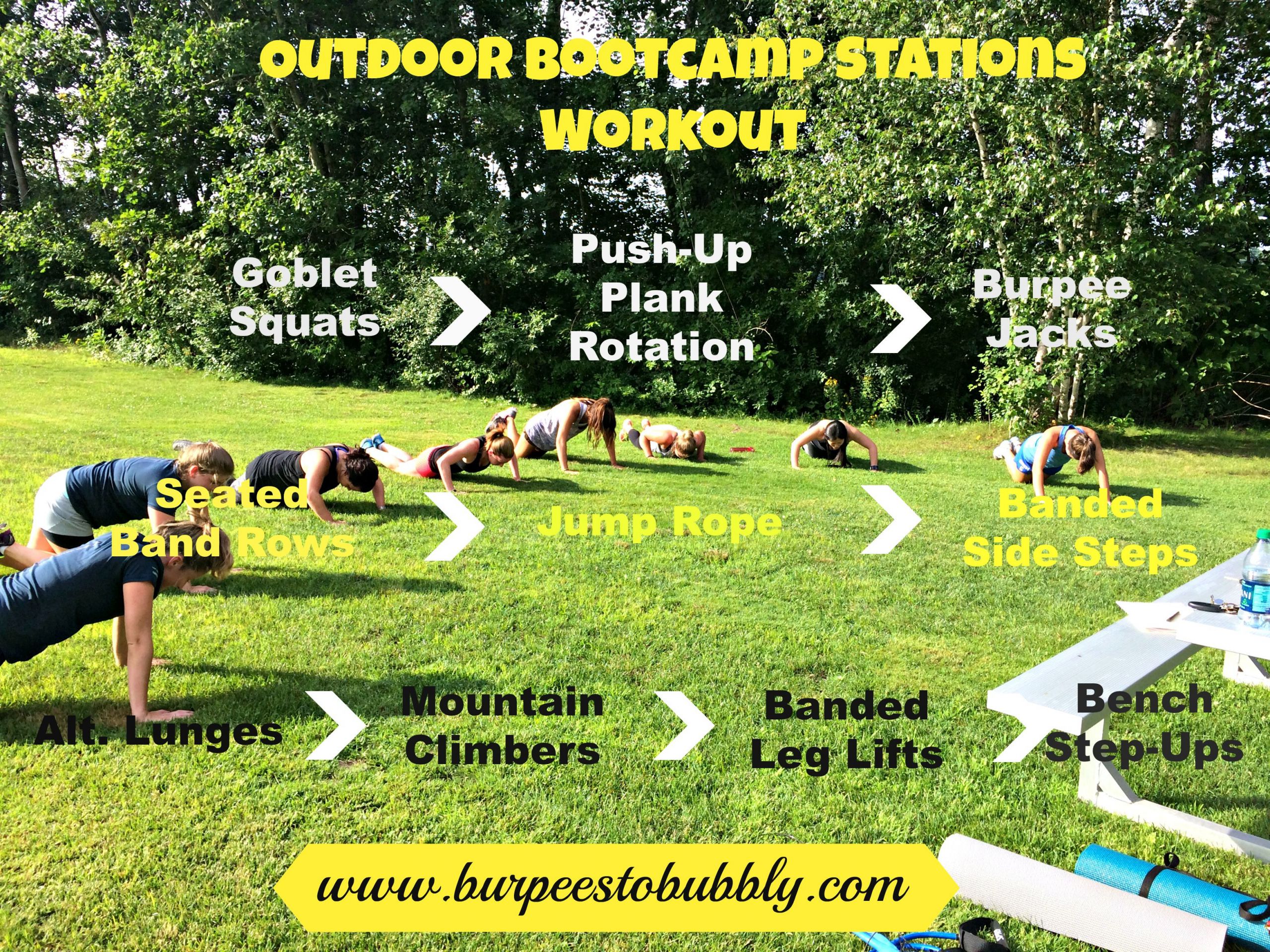 Backyard Workout Ideas
 Boot Camp Workout Ideas