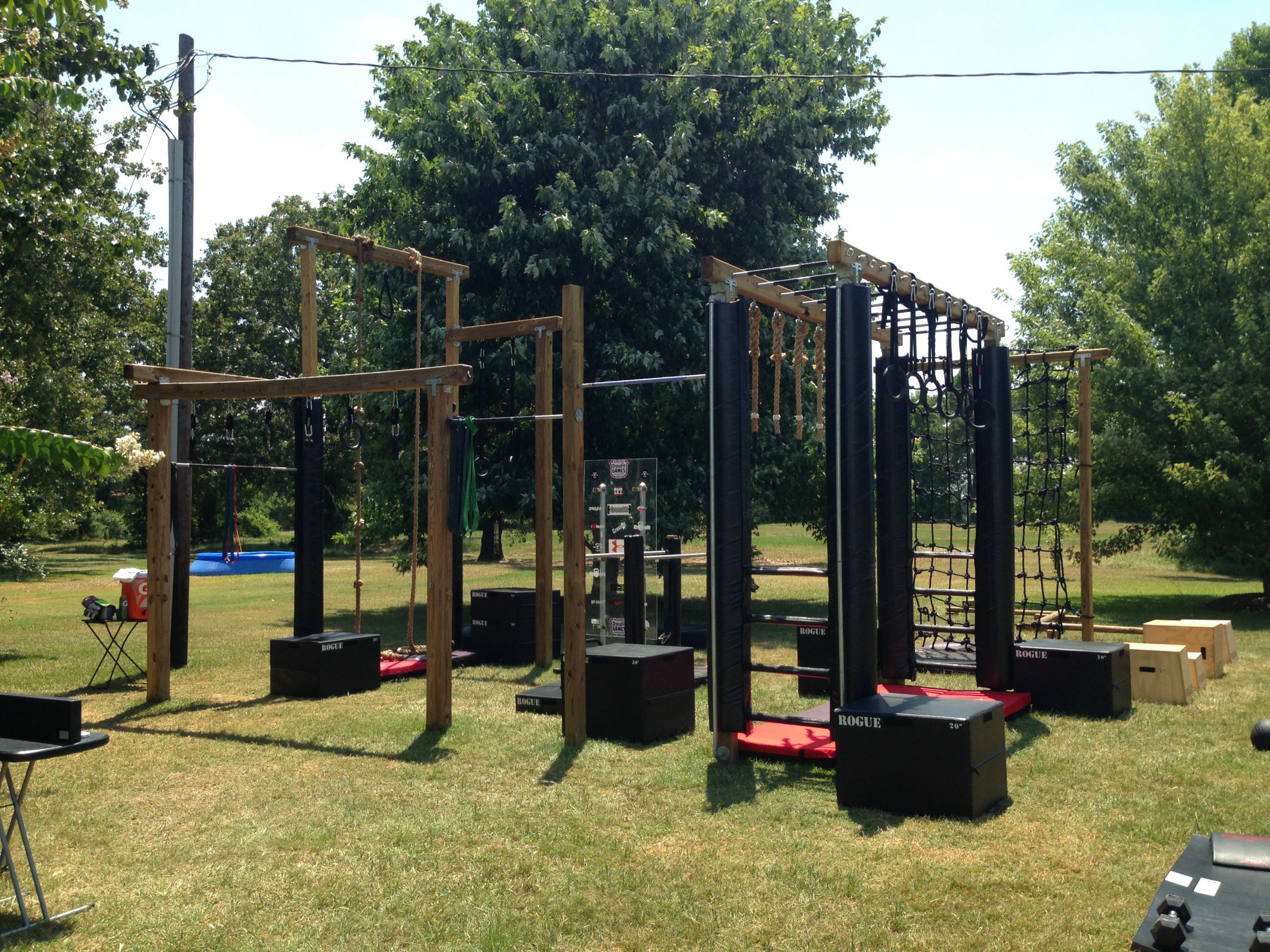 Backyard Workout Ideas
 Diy backyard gym