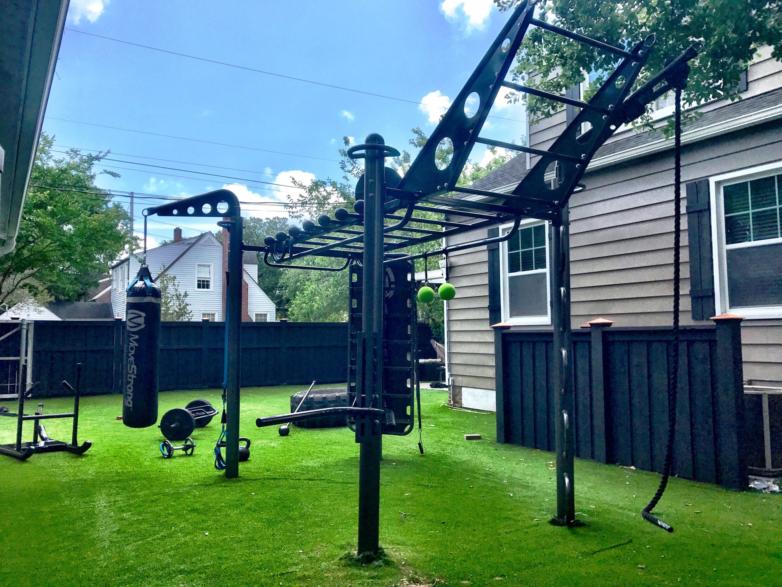 Backyard Workout Ideas
 Ultimate backyard workout and ninja warrior training The