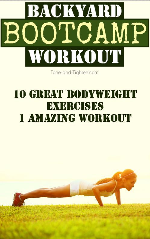 Backyard Workout Ideas
 Backyard Total Body Bootcamp Workout