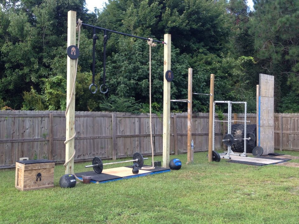 Backyard Workout Ideas
 Crossfit outdoor gym now there is no excuse not to train